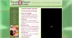 Desktop Screenshot of dancingfingersmassage.com